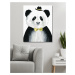 Diamantové malování - PANDA S KLOBOUČKEM Rozměr: 40x50 cm, Rámování: vypnuté plátno na rám