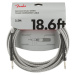 Fender Professional Series 18,6 Instrument Cable White Tweed