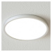 Arcchio Stropní svítidlo Solvie LED, stříbrné, kulaté, Ø 30 cm