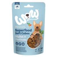 WOW SUPERFOOD Soft Cubes kuře s pastinákem 150 g