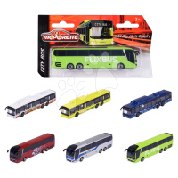 Autobus MAN City Bus Majorette s odpružením 13 cm délka různé druhy