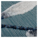 Flair Rugs koberce Kusový koberec Plaza Willow Blue – na ven i na doma - 200x290 cm