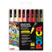 Posca sada popisovačů PC-3M, AUTUMN, 0,9 - 1,3 mm, mix zemitých tónů (8 ks)