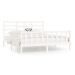 Rám postele bílý masivní dřevo 180 × 200 cm Super King, 3107629