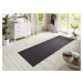 BT Carpet - Hanse Home koberce Běhoun Nature 104276 Anthracite – na ven i na doma - 80x150 cm