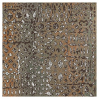 Dekor Cir Metallo verde Lamiera 25x25 cm mat 1086724