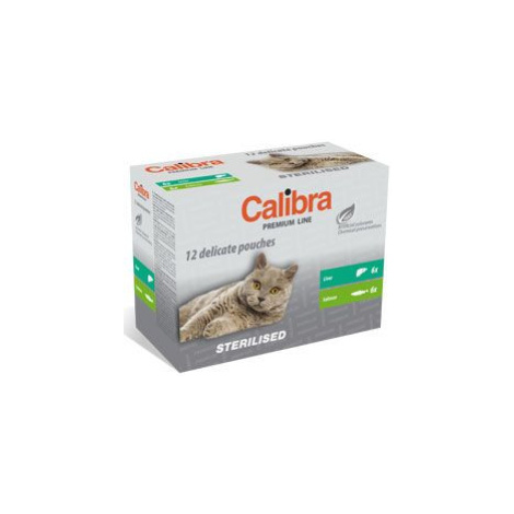 Calibra Cat  Kapsa Premium Sterilised Multipack 12x100g