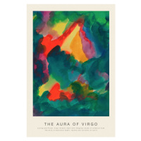 Obrazová reprodukce The Aura of Virgo (Astrology, Spirituality & Zodiac Series), 26.7 × 40 cm