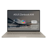 ASUS Zenbook A14 UX3407RA-OLED024X Zabriskie Beige celokovový