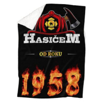 IMPAR Beránková deka Hasičem od roku - 1958