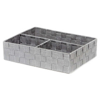 Šedý koupelnový organizér Compactor Stan, 32 x 25 cm