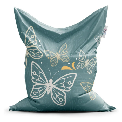Sedací vak Classic Motýli - 200x140 cm