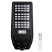 LED Solární pouliční lampa VIA 100W/10000 mAh 3,2V 6000K IP65 + dálkové ovládání