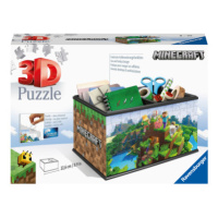 Puzzle 3D Úložná krabice Minecraft 216 dílků