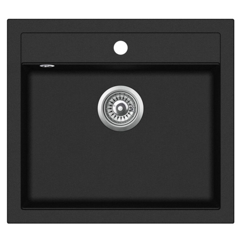 Aquasanita Quadro 565 black metallic 4100601016984