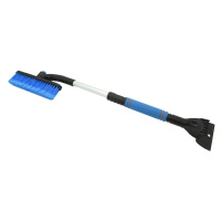 Škrabka s košťátkem BLUE teleskopická skládací 55 - 80cm