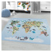 Ayyildiz koberce Dětský kusový koberec Play 2917 blue - 100x150 cm