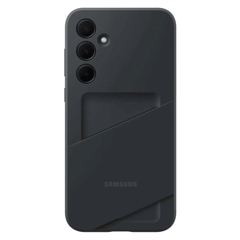 Pouzdro Samsung EF-OA356TBEGWW se slotem na kartu pro Samsung Galaxy A35 - černé