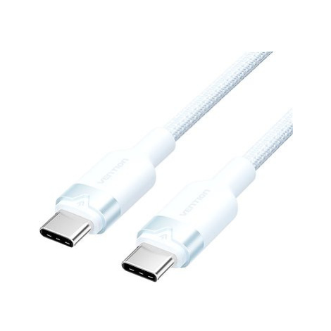 Vention USB 2.0 Type-C Male to Type-C Male 3A Cable 1M Blue Aluminum Alloy Type