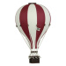 Super balloon Dekorační horkovzdušný balón – bordó - M-33cm x 20cm