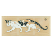 Obrazová reprodukce The Cat, Steinlen, Theophile Alexandre, 50 × 20 cm