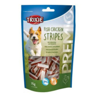 Trixie Premio Stripes Pásky Kuře A Losos 75g Tr