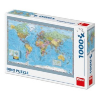 Puzzle 1000 Politická mapa světa