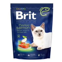 BRIT Premium by Nature Cat Sterilized Salmon 300 g