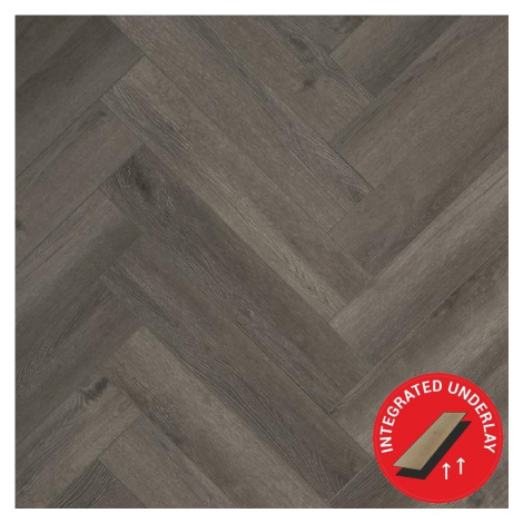 Vinylová podlaha LVT Yukon Hb Smoked Grey 4+1 Podložka 0,55mm LAMET