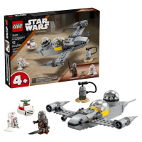 Lego® star wars™ 75410 mando, grogu a stíhačka n-1 starfighter™