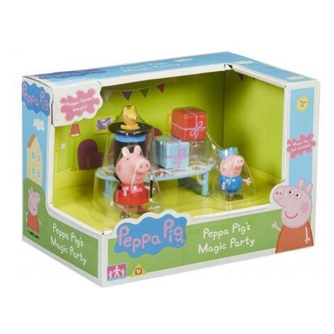 TM Toys PEPPA PIG - sada kouzelník + 2 figurky