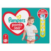 Pampers Pants Plenkové Kalhotky Velikost 7, 74 Kusů, 17kg+