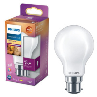 Philips LED Stmívatelná žárovka Philips Warm Glow B22/7,2W/230V 2200-2700K CRI 90