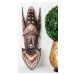 Dřevěná dekorace africký král - Amo