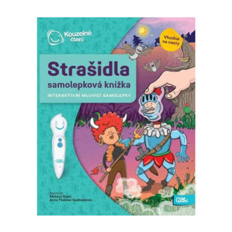 KČ Samolepková knížka Strašidla - Lucie Krystlíková Albi