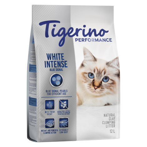 Tigerino kočkolit, 2 x 12 / 14 l (kg), za skvělou cenu! - White Intense Blue Signal (2 x 12 l)