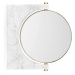 Audo Copenhagen designová zrcadla Pepe Marble Mirror Wall