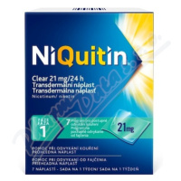 Niquitin Clear 21mg/24h tdr.emp.7