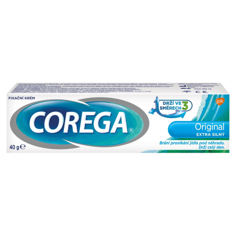 Corega Original extra silný silný fixační krém 40g
