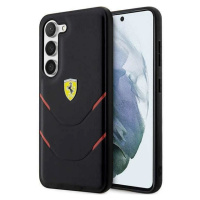 Ferrari FEHCS23MPBAK hard silikonové pouzdro Samsung Galaxy S23 PLUS 5G black Hot Stamp Lines