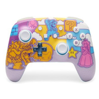 PowerA Enhanced Wireless Controller for Nintendo Switch - Super Mario Mushroom Kingdom Pop Art