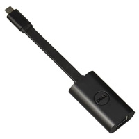 Dell Adaptér USB-C na Ethernet 470-ABND Černá