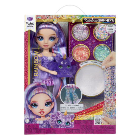 Rainbow High Panenka se slizem a třpytkami - Violet (purple) - 939M-122425-EU MGA Entertainment