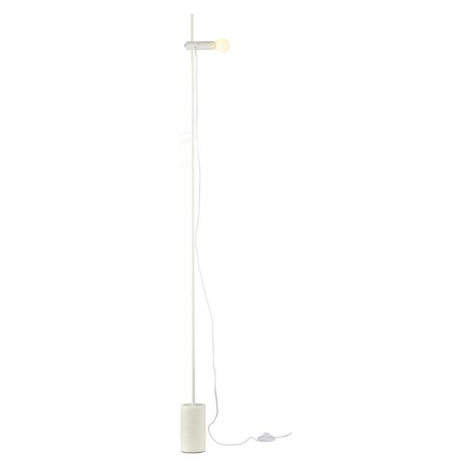 ACA Lighting stojací lampa 1XE14 bílý mramor+kov D9XH160CM HERA OD581F160W