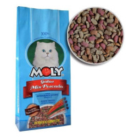 Moly CAT FISH 20kg rybí krmivo pro kočky