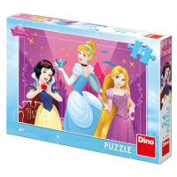 Odvážné princezny - Puzzle 24 dílků - CZ Drami