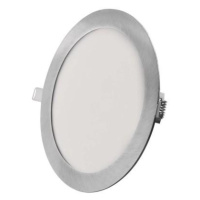 LED vestavné svítidlo NEXXO, kruhové, stříbrné, 18W, se změnou CCT