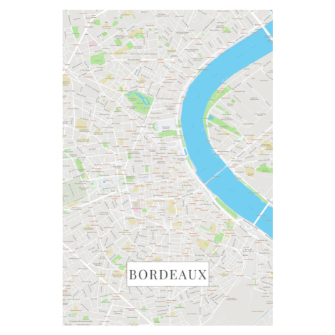 Plakát, Obraz - Bordeaux color, 26.7 × 40 cm Europosters