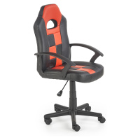 Dětská kancelářská židle WAGALLA, černo-červená