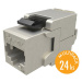 Solarix Samořezný keystone CAT5E STP RJ45 SXKJ-5E-STP-BK-SA